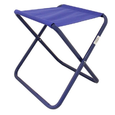 Изображение товара Стул туристический СЛЕДОПЫТ складной средний 360х420х420мм труба сталь 20х1мм цвет василёк в Миди Лтд