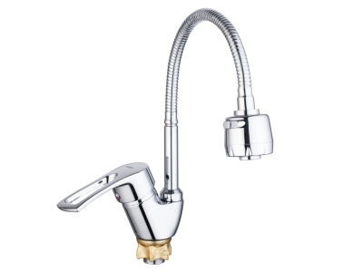 Изображение товара Смеситель для кухни гибкий излив YUB4-E ZEGOR в Миди Лтд