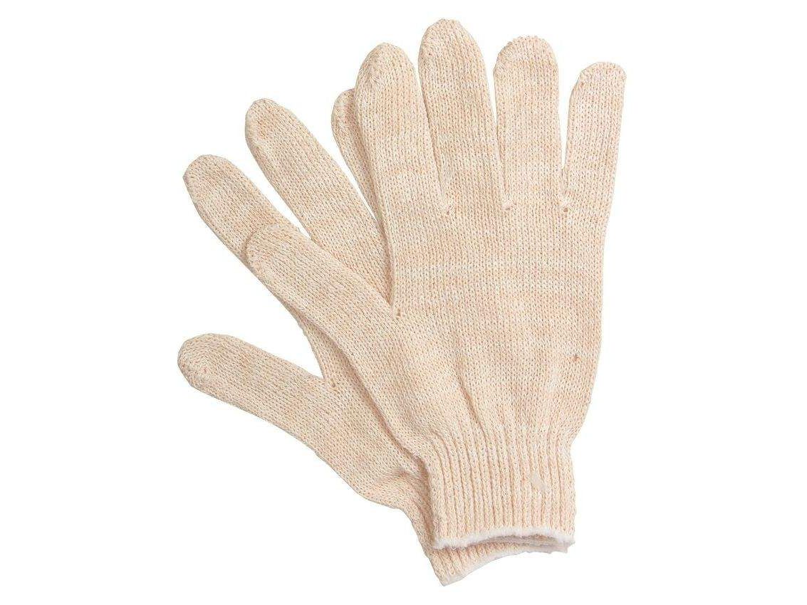 Изображение товара Перчатки х/б 4 нити Белые (10шт/уп) (200шт/меш) в Миди Лтд