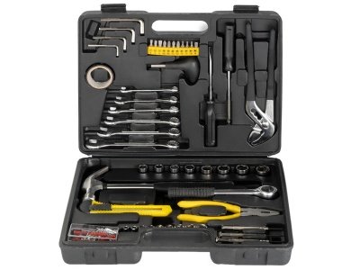 Изображение товара Набор ручного инструмента в пластиковом кейсе 51пр Kolner KTS51 в Миди Лтд