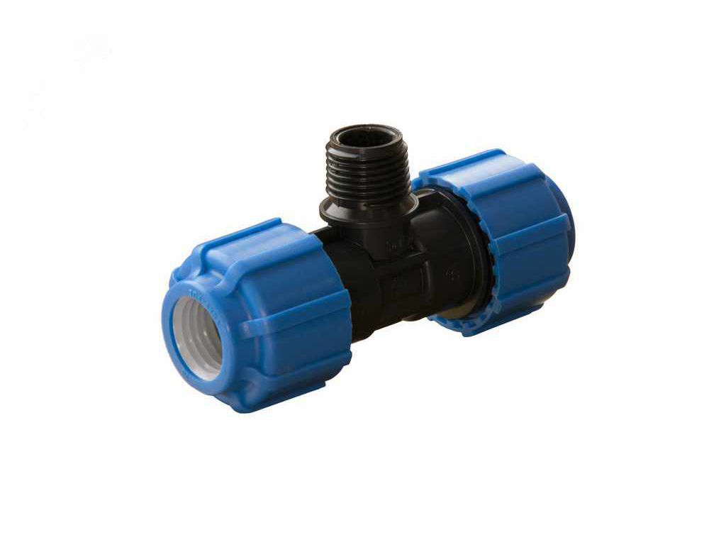 Изображение товара Тройник ПНД 32*3/4 НР*32 (10шт/уп) в Миди Лтд