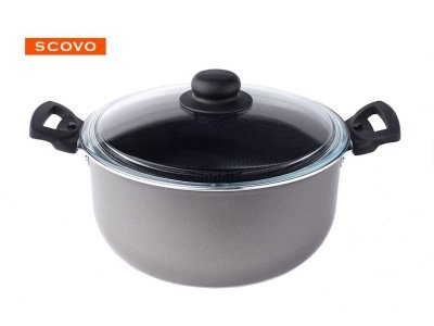 Изображение товара Кастрюля Scovo Discovery 3,5л. ст.крышка антипригарное покрытие (5шт/уп) Х в Миди Лтд