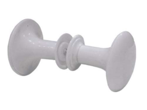 Изображение товара Ручка-кнопка РК1-7 пластик белая/25/8233 в Миди Лтд