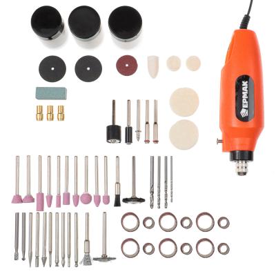 Гравер электрический мини ЕРМАК 12В,  160 предметов кейс - фото в Миди Лтд Изображение товара Гравер электрический мини ЕРМАК 12В,  160 предметов кейс в Миди Лтд