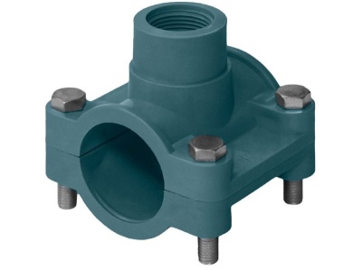 Изображение товара Хомут-врезка ПНД 40*1/2 ИТАЛ (130шт/уп) в Миди Лтд