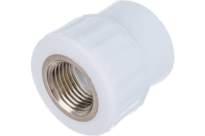 Муфта РРR 25*3/4 внутренняя резьба Valfex (40шт/уп) - фото в Миди Лтд Изображение товара Муфта РРR 25*3/4 внутренняя резьба Valfex (40шт/уп) в Миди Лтд