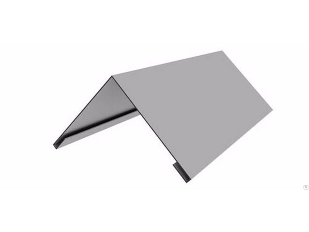 Угол наружний (конек) 150*150*2000мм цинк - фото в Миди Лтд Изображение товара Угол наружний (конек) 150*150*2000мм цинк в Миди Лтд