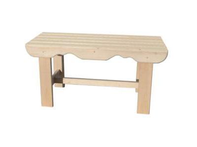 Лавка нераскладная наличник (1700*400*435мм) - фото в Миди Лтд Изображение товара Лавка нераскладная наличник (1700*400*435мм) в Миди Лтд