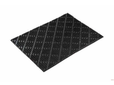 Изображение товара Щетинистое покрытие Ромб черный (рулон 0,9*15м) в Миди Лтд