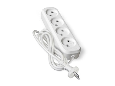 Удлинитель 4 гнезда 2м (45шт/кор) - фото в Миди Лтд Изображение товара Удлинитель 4 гнезда 2м (45шт/кор) в Миди Лтд