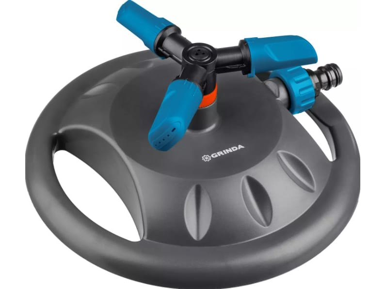 Изображение товара Распылитель круговой GRINDA PROLine RR-B на подставке 3 сопла полив 121м2 в Миди Лтд