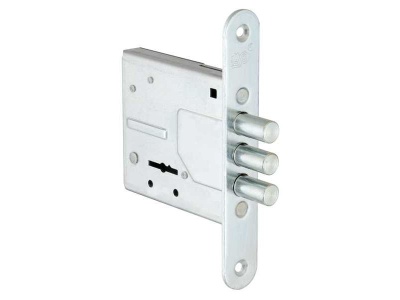 Изображение товара Замок врезной 3В 8-4С/13 без отв планки Сувальдный 3 ключа в Миди Лтд