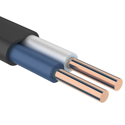 Кабель ВВГ-Пнг 2*1,5 черный ТУ/Велескаб - фото в Миди Лтд Изображение товара Кабель ВВГ-Пнг 2*1,5 черный ТУ/Велескаб в Миди Лтд