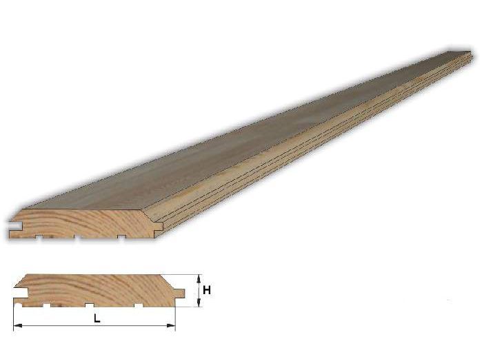 Изображение товара Имитация Бруса сорт А-В 17х137х4м (3.288м2)(уп-6шт)(64уп/пал) в Миди Лтд