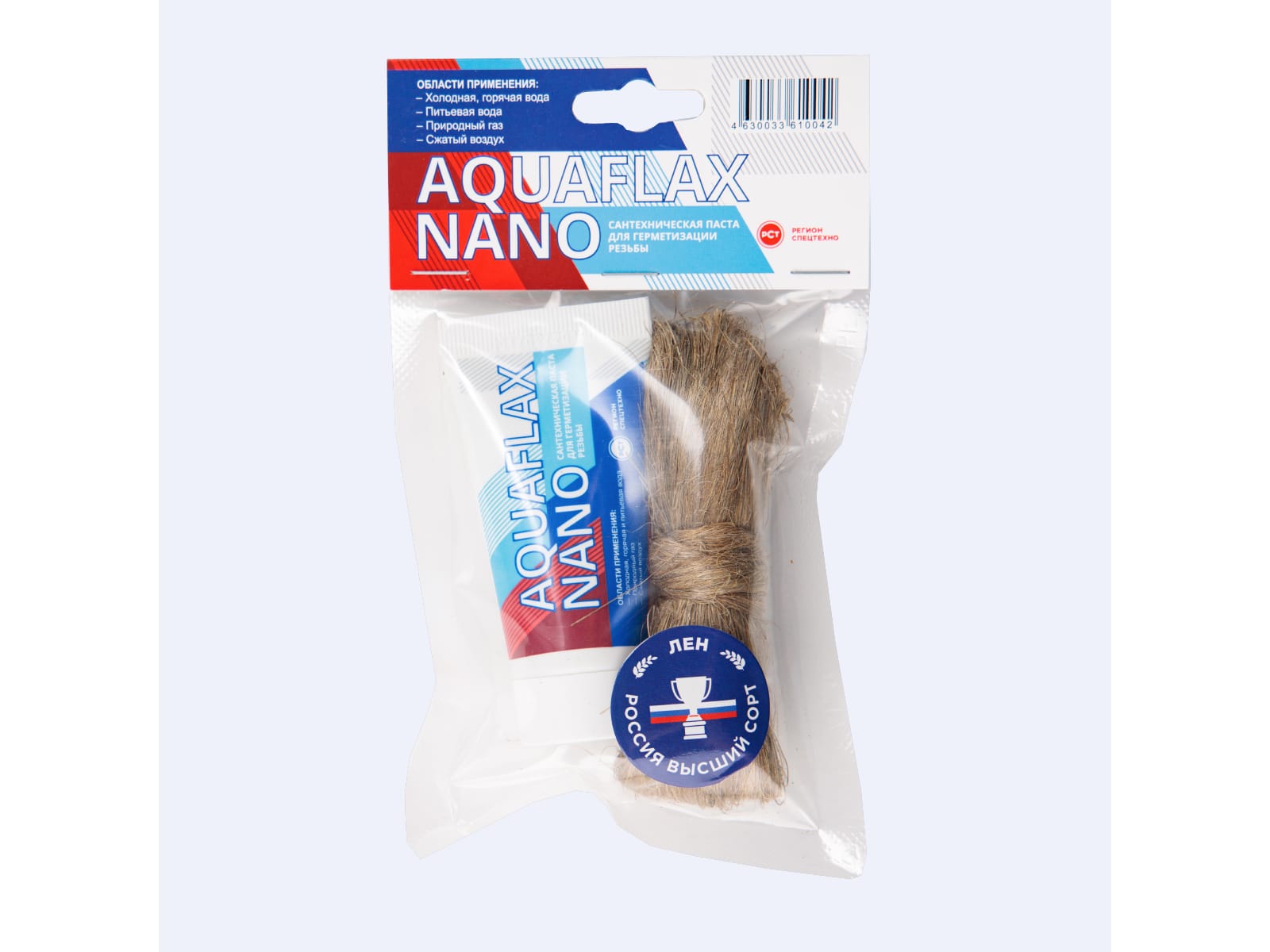 Набор AguaflaxNano паста 30гр тюбик + 15гр лён(25шт/уп) - фото в Миди Лтд Изображение товара Набор AguaflaxNano паста 30гр тюбик + 15гр лён(25шт/уп) в Миди Лтд