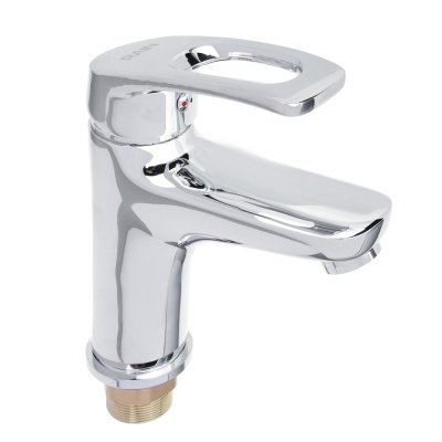 Смеситель для раковины карт.35мм, гайка, латунь RAIN Сапфир - фото в Миди Лтд Изображение товара Смеситель для раковины карт.35мм, гайка, латунь RAIN Сапфир в Миди Лтд