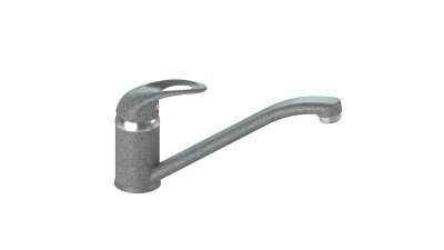 Изображение товара Смеситель д/гранитной мойки KM004 /Q8 (темно-серый) низкий излив в Миди Лтд