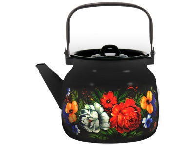 Чайник эмаль черная 3,5л Татьяна С-2713П2/8Чр (4шт/уп) - фото в Миди Лтд Изображение товара Чайник эмаль черная 3,5л Татьяна С-2713П2/8Чр (4шт/уп) в Миди Лтд