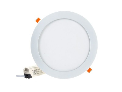 Изображение товара Светильник светодиодный встраиваемый LED 18Вт 220В 4000К 220(195)мм круглый белый ЭРА в Миди Лтд