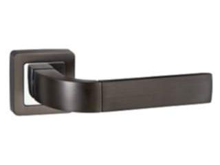 Изображение товара Ручки дверные ORION QR GR/CP-23 графит/хром в Миди Лтд