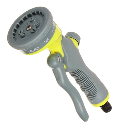 Изображение товара Пистолет садовый для полива  9 режимов, регулировка напора воды, АBS, INBLOOM (48шт/кор) в Миди Лтд