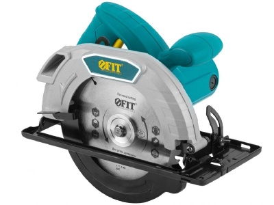 Пила Дисковая FIT 1280 Вт 5000 об/мин 185/20мм жел.опора (коробка) - фото в Миди Лтд Изображение товара Пила Дисковая FIT 1280 Вт 5000 об/мин 185/20мм жел.опора (коробка) в Миди Лтд