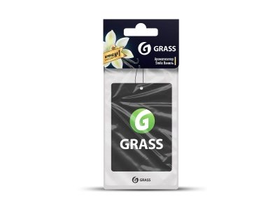 Ароматизатор картонный GRASS ваниль (50шт/уп) - фото в Миди Лтд Изображение товара Ароматизатор картонный GRASS ваниль (50шт/уп) в Миди Лтд