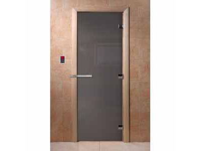 Дверь САУНА "Сумерки" 190*70, графит , коробка листва - фото в Миди Лтд Изображение товара Дверь САУНА "Сумерки" 190*70, графит , коробка листва в Миди Лтд