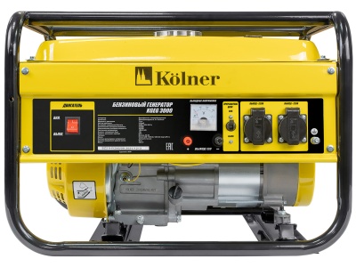 Генератор бензиновый Kolner KGEG 3000 3000Вт однофазный - фото в Миди Лтд Изображение товара Генератор бензиновый Kolner KGEG 3000 3000Вт однофазный в Миди Лтд
