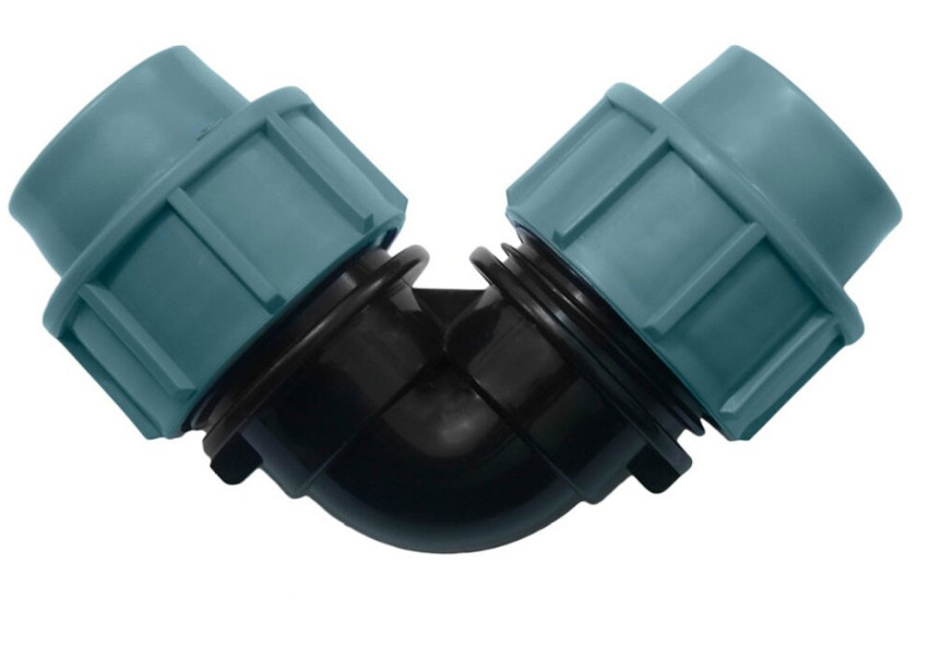 Изображение товара Угол ПНД(отвод) 63 ИТАЛ (28шт/уп) в Миди Лтд