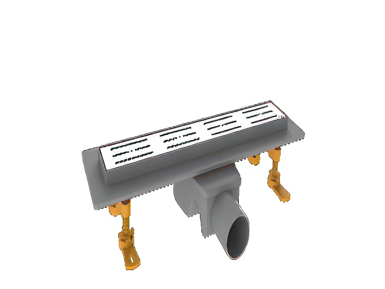 Изображение товара Трап линейный пластик. 50мм 300*62 с сухим затвором,рис.полоска ZEGOR в Миди Лтд