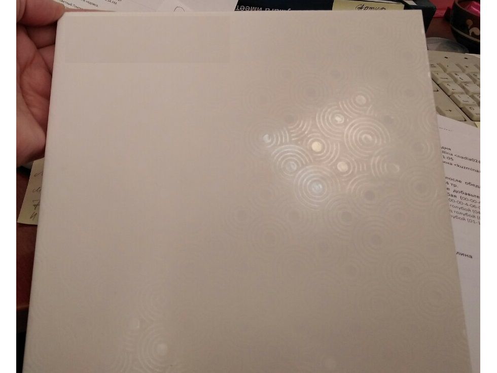 Плитка облицовочная Белая 200*200*7мм (коробка-1кв.м/25шт) (паллет-72кор/72м.кв/1800шт) 1сорт - фото в Миди Лтд Изображение товара Плитка облицовочная Белая 200*200*7мм (коробка-1кв.м/25шт) (паллет-72кор/72м.кв/1800шт) 1сорт в Миди Лтд