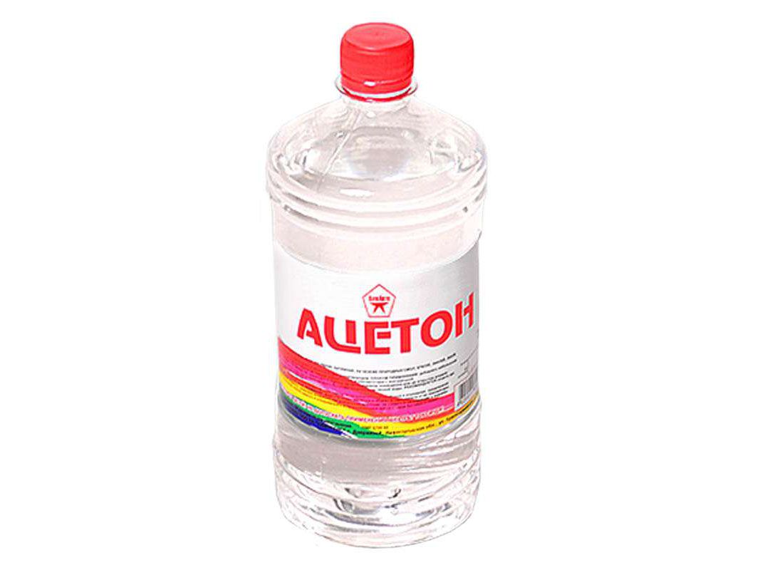 Изображение товара Ацетон 1л (20шт/уп; 600шт/пал) в Миди Лтд