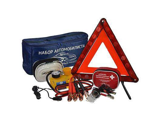 Изображение товара Набор автомобилиста 9 предметов "Дорожный" в Миди Лтд