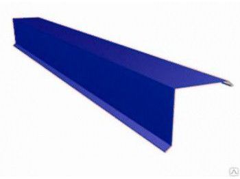 Торцевая планка 90*100*2000мм синий (RAL 5002) - фото в Миди Лтд Изображение товара Торцевая планка 90*100*2000мм синий (RAL 5002) в Миди Лтд