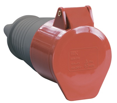 Изображение товара Розетка 225 переносная ЗР+РЕ+N 32А 380В IP44 в Миди Лтд