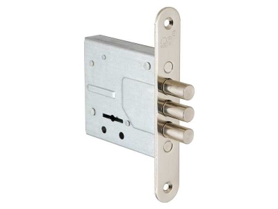 Изображение товара Замок врезной 3В 8-8У/13 без отв планки Сувальдный 3 ключа в Миди Лтд