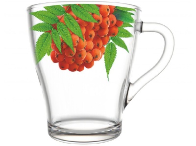 Изображение товара Кружка для чая Рябинка 250мл (20шт/уп) в Миди Лтд