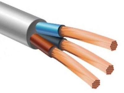 Провод ПВС 3х2,5 белый (100м/бухта) Х - фото в Миди Лтд Изображение товара Провод ПВС 3х2,5 белый (100м/бухта) Х в Миди Лтд