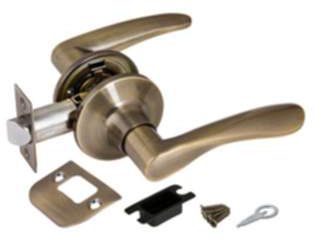 Изображение товара Замок ручка Бронза без ключа,без фиксатора 6020 АВ-Р в Миди Лтд