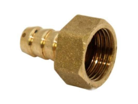 Изображение товара Переходник под резиновый шланг 3/4г-20мм (латунь) (10шт/уп) в Миди Лтд