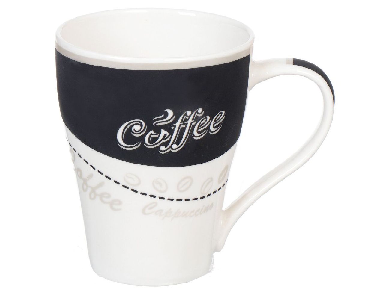 Изображение товара Кружка керамика 320мл Daniks в ассортименте (12шт/уп) 333123 в Миди Лтд