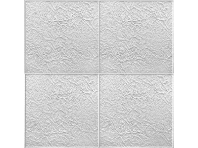 Потолочная плита белая 50*50см Париж-2 (уп-2кв.м)(кор-27уп) - фото в Миди Лтд Изображение товара Потолочная плита белая 50*50см Париж-2 (уп-2кв.м)(кор-27уп) в Миди Лтд