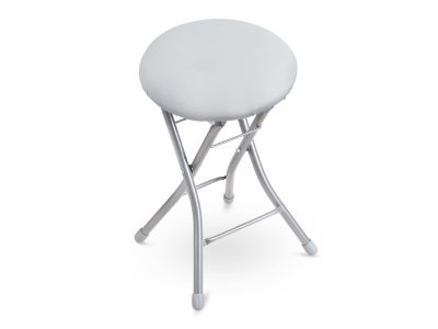Табурет складной NIKA 330х480мм светло-серый - фото в Миди Лтд Изображение товара Табурет складной NIKA 330х480мм светло-серый в Миди Лтд
