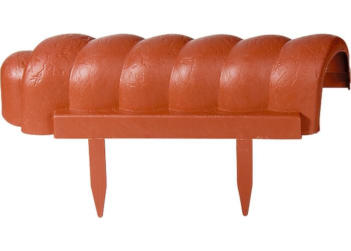 Ограждение для клумб терракот 24 секций 6,7*310 - фото в Миди Лтд Изображение товара Ограждение для клумб терракот 24 секций 6,7*310 в Миди Лтд