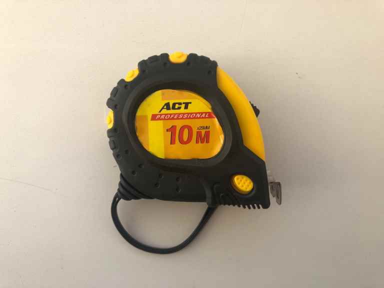 Изображение товара Рулетка 10м*25мм ACT прорезиненая противоударная (60шт/кор) в Миди Лтд