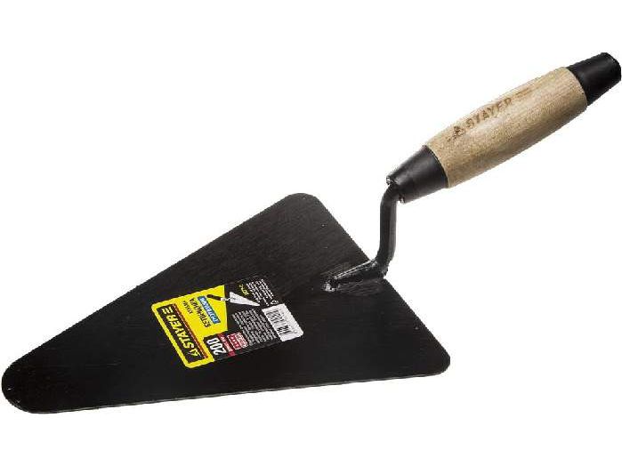 Кельма бетонщика КБ треугольник  дер ручка отбойник - фото в Миди Лтд Изображение товара Кельма бетонщика КБ треугольник  дер ручка отбойник в Миди Лтд