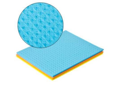 Набор салфеток из целлюлозы для кухни 15*15см (3шт/уп) VETTA (45шт/кор) - фото в Миди Лтд Изображение товара Набор салфеток из целлюлозы для кухни 15*15см (3шт/уп) VETTA (45шт/кор) в Миди Лтд