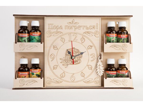 Набор масел №7 Часы (8шт по 15мл) - фото в Миди Лтд Изображение товара Набор масел №7 Часы (8шт по 15мл) в Миди Лтд