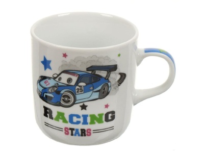 Изображение товара Кружка детская керамика 230мл Daniks Крутой гонщик (12шт/уп) в Миди Лтд